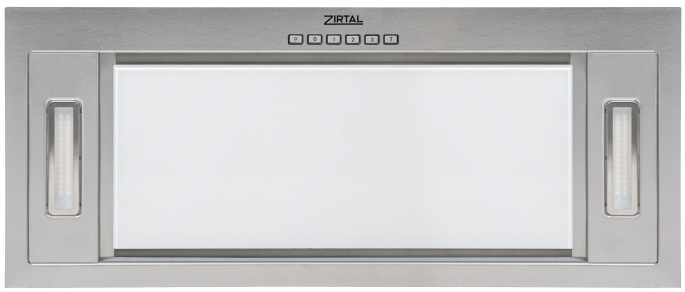 Кухонная вытяжка Zirtal CT-STYLE 60 IX - WH GLASS в интернет-магазине, главное фото