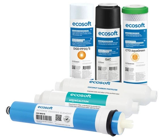 в продаже Годовой запас картриджей для фильтра обратного осмоса Ecosoft P`URE AquaCalcium (CHV11PUREMAC) - фото 3