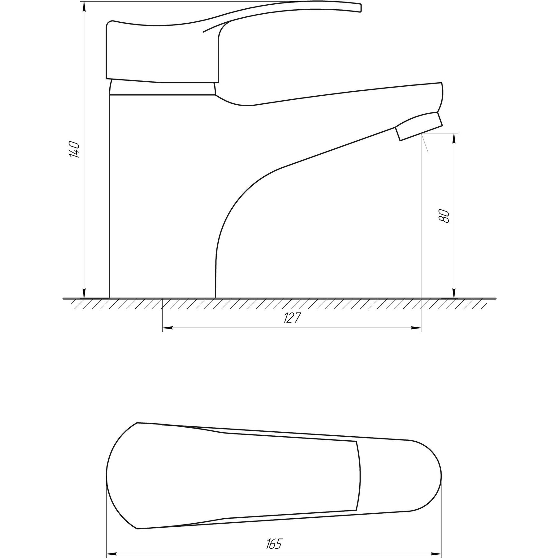 Globus Lux Queensland GLQU-0222 Габаритні розміри