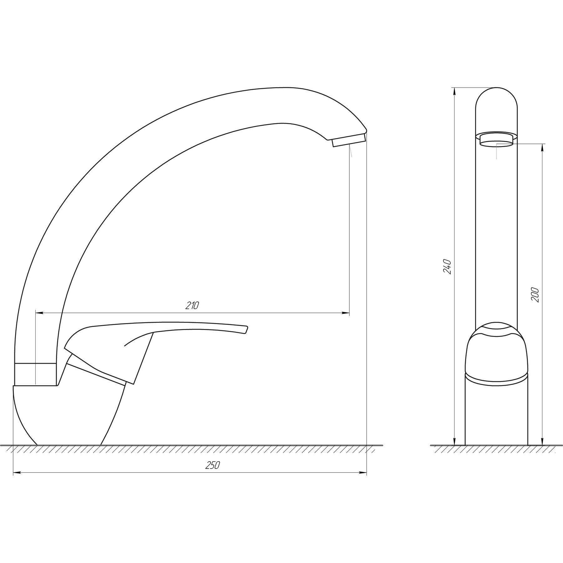 Globus Lux Solly GLSO-0203S-10-BB Габаритні розміри