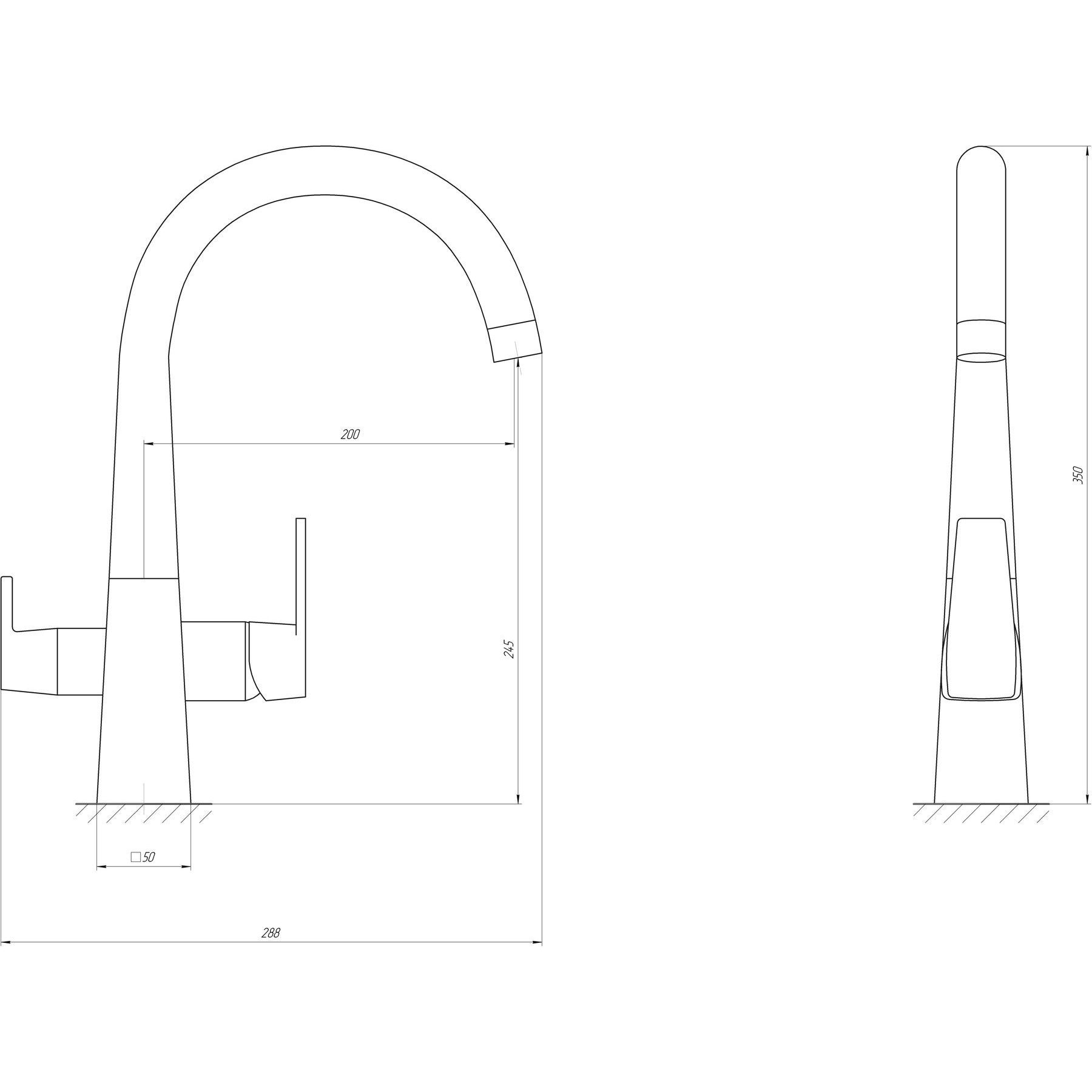 Globus Lux Lazer GLLR-0999-10-BB Габаритні розміри