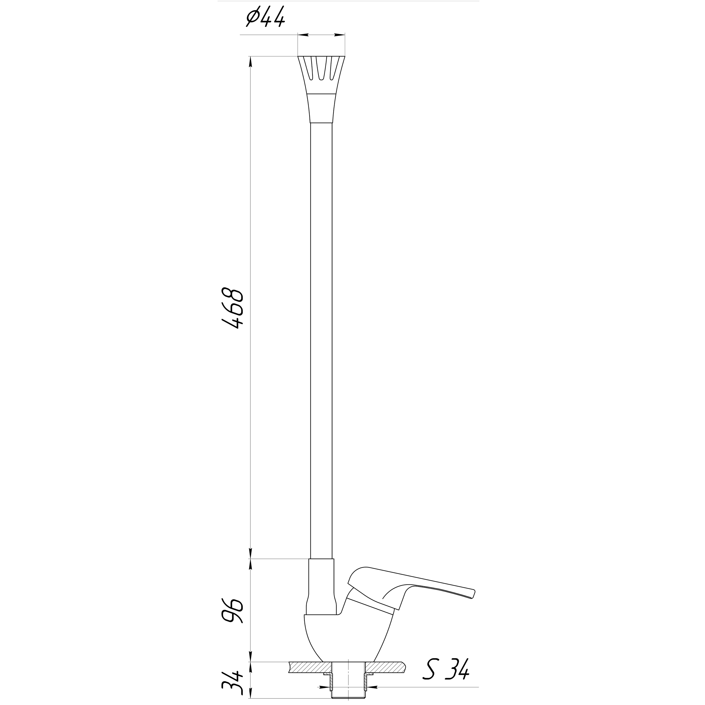 Globus Lux Solly GLSO-0203SA-K15 Габаритні розміри