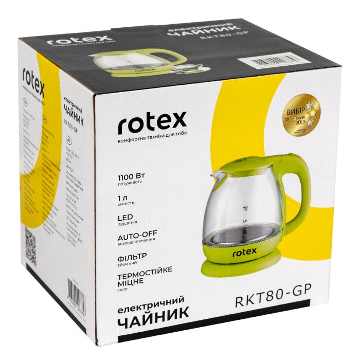 в продажу Електрочайник Rotex RKT80-GP - фото 3