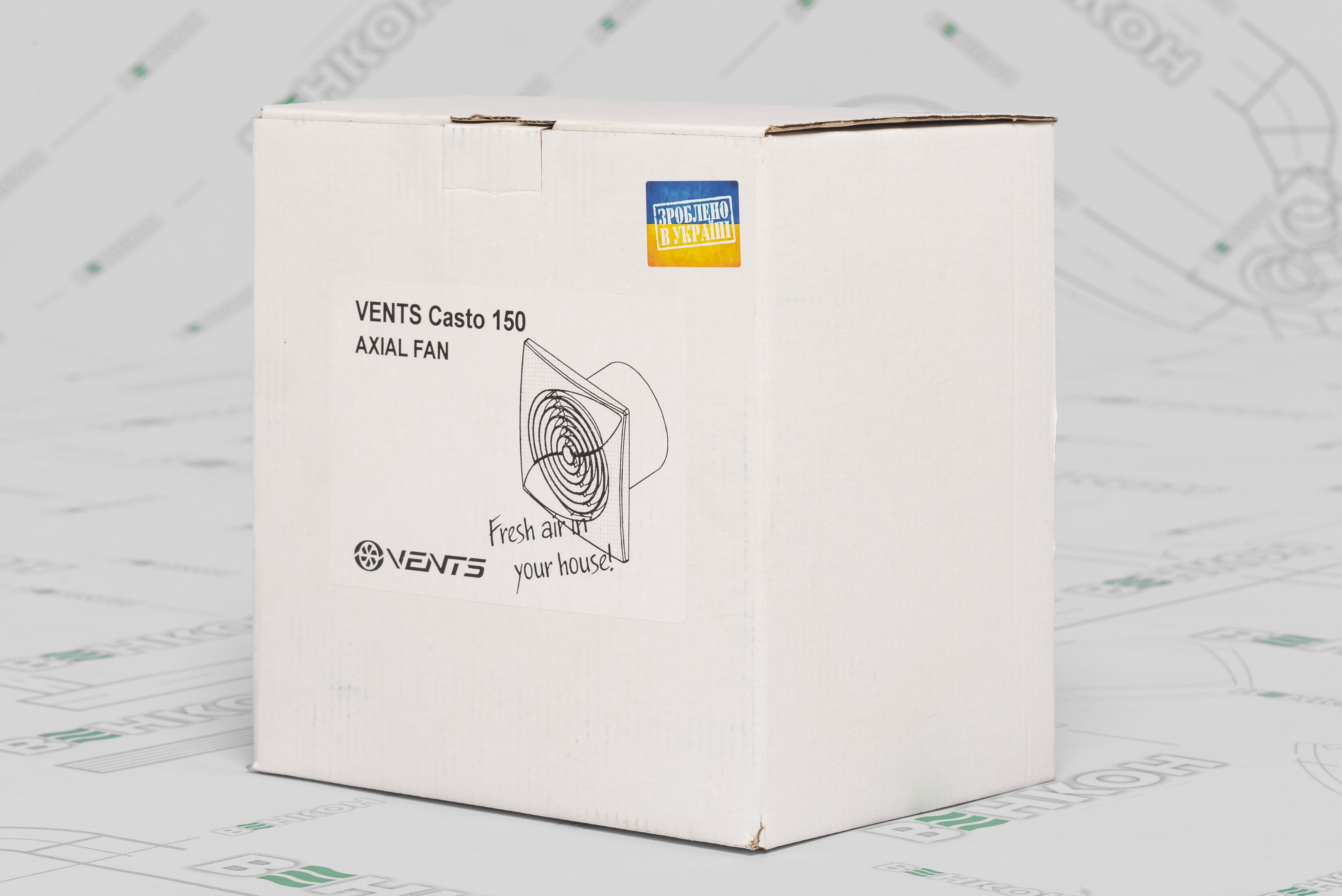 Вытяжной вентилятор Вентс Касто 150 внешний вид - фото 9