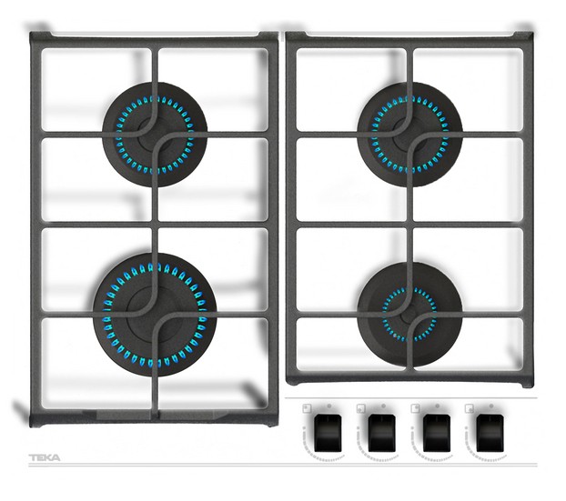 Варочная поверхность Teka GBC 64100 KBN WH (112580036) цена 11582 грн - фотография 2