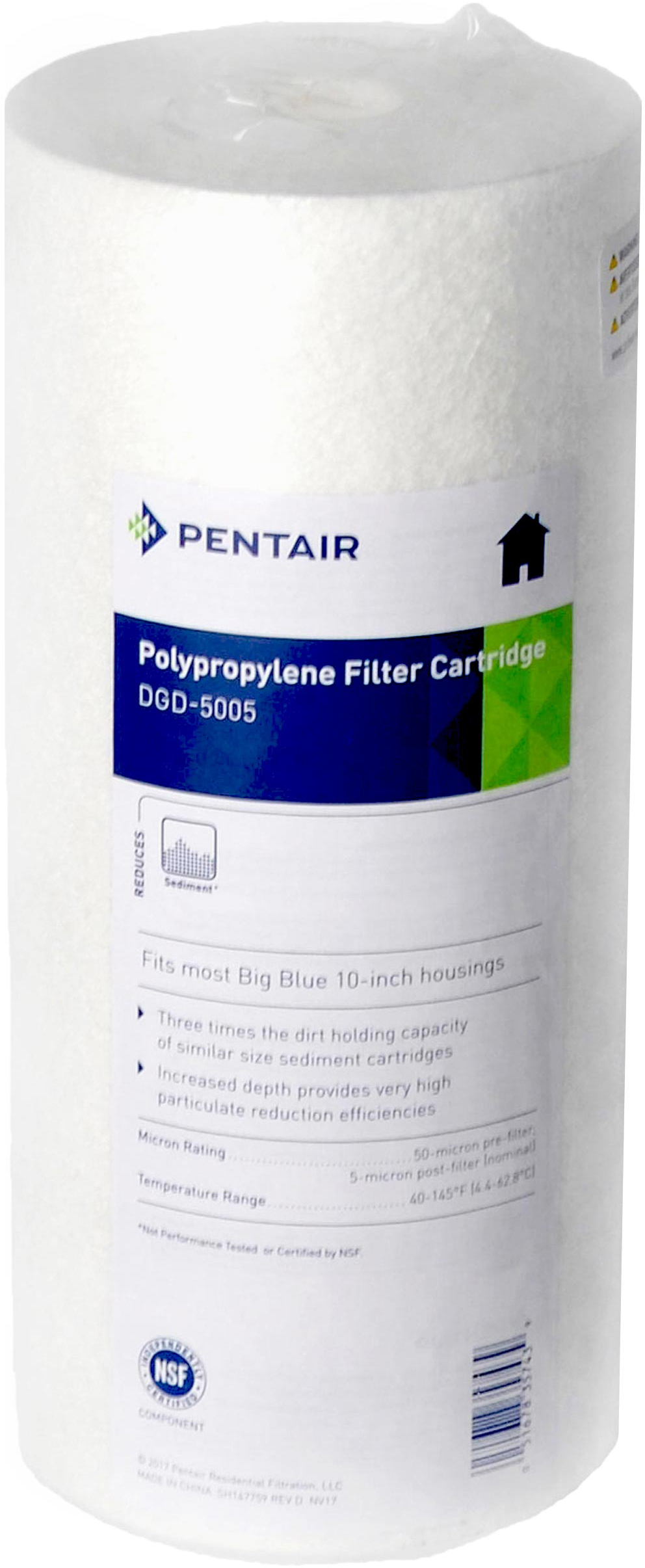 Картридж Pentek для холодної води Pentek DGD-5005 10BB″ 50/5 мкм (155357-43)