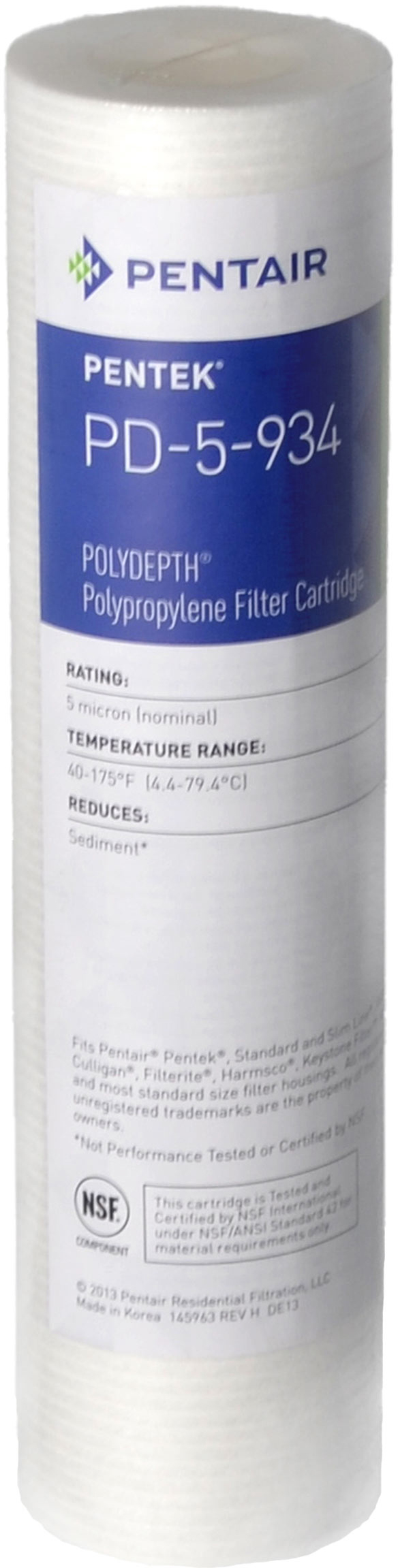 Картридж для горячей воды Pentek PD-5-934 Polydepth (155749-43)