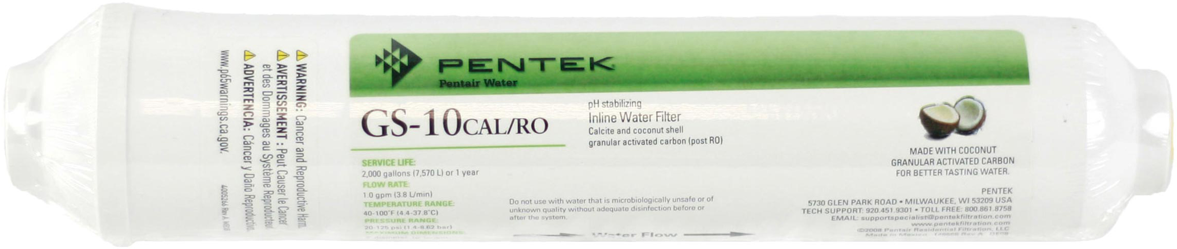 Картридж Pentek для холодной воды Pentek GS-10CALRO (255541-43)