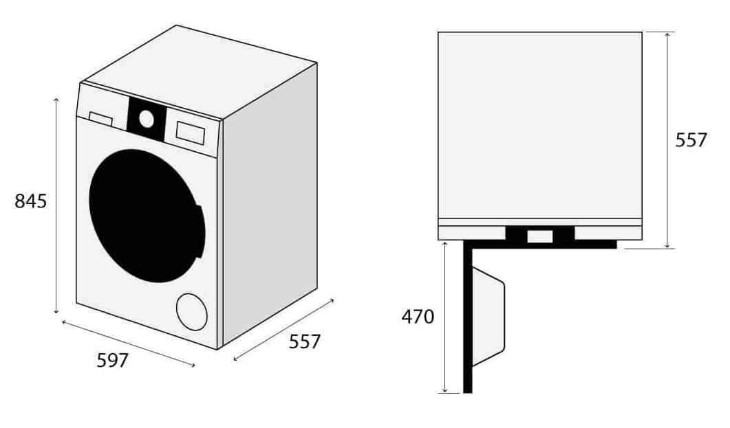 Concept PP6308I Габаритные размеры