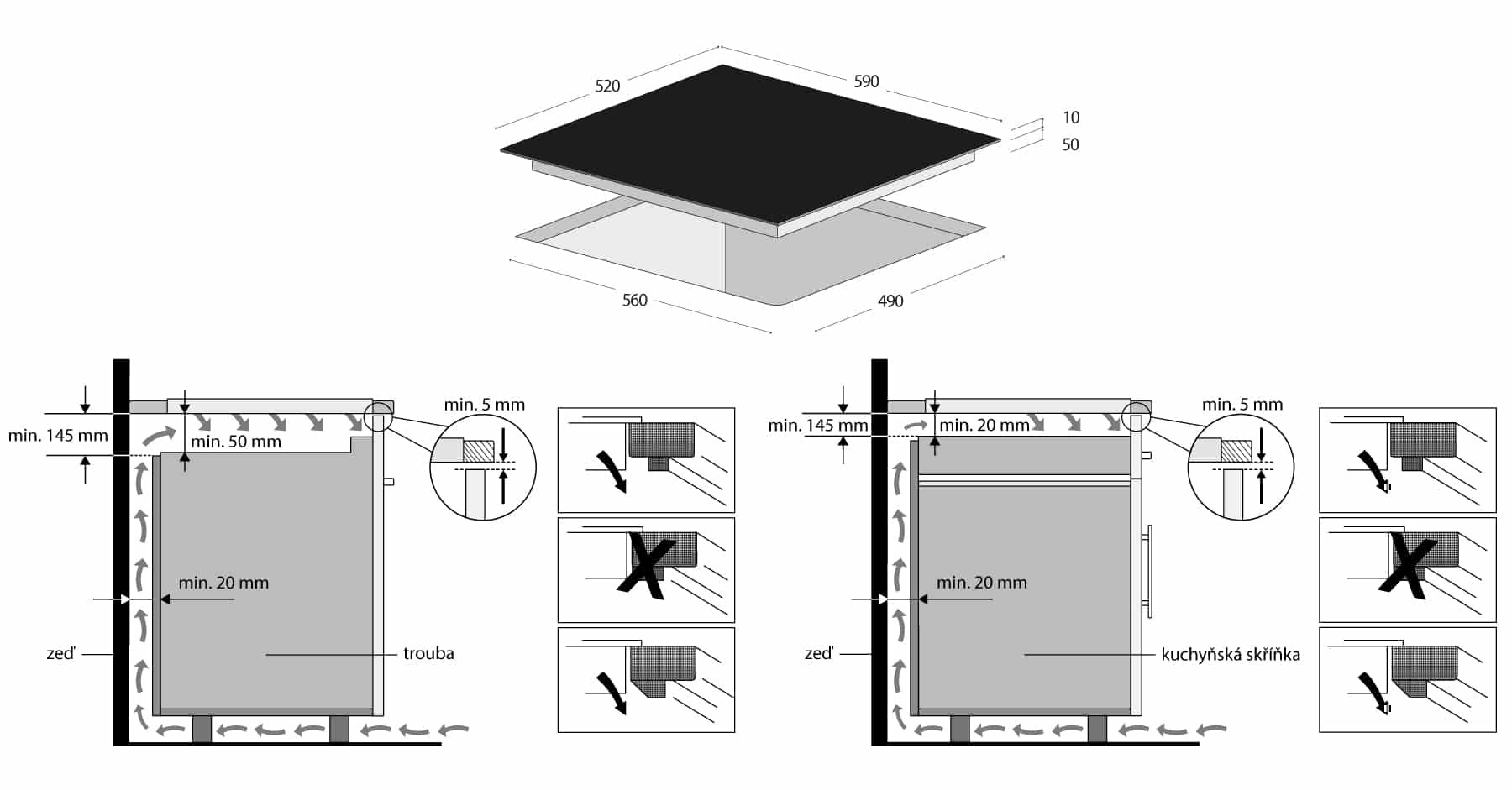 Concept IDV4260 Габаритные размеры