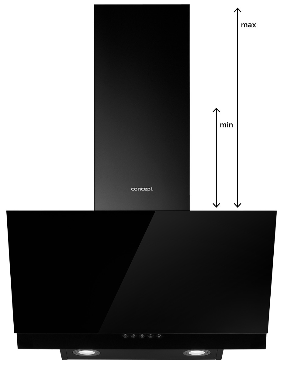 Кухонна витяжка Concept OPK5060bc характеристики - фотографія 7