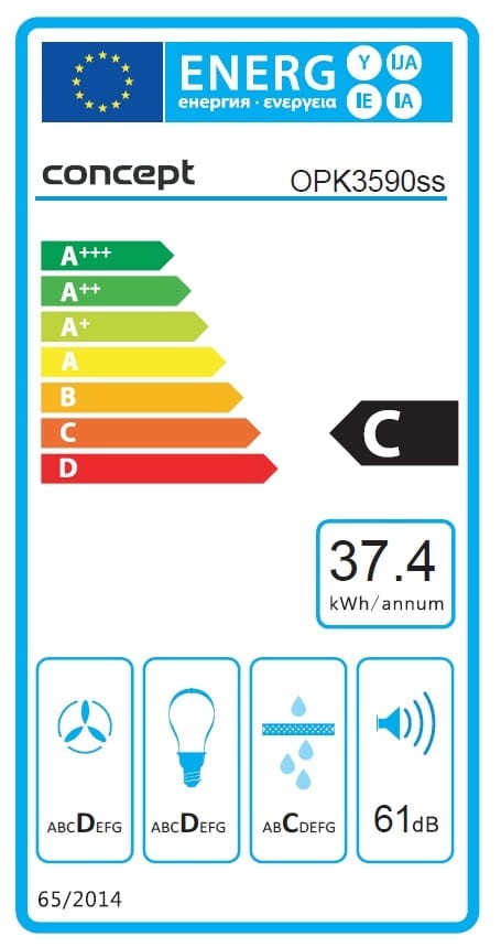 Кухонна витяжка Concept OPK3590ss зовнішній вигляд - фото 9