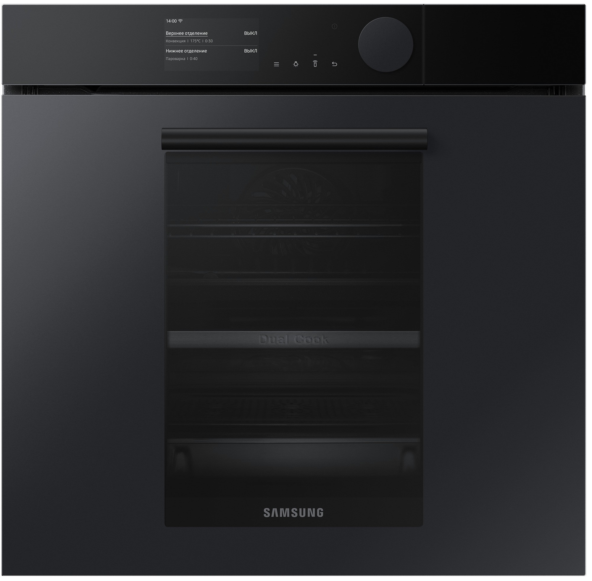 Черный духовой шкаф Samsung NV75T9979CD/WT