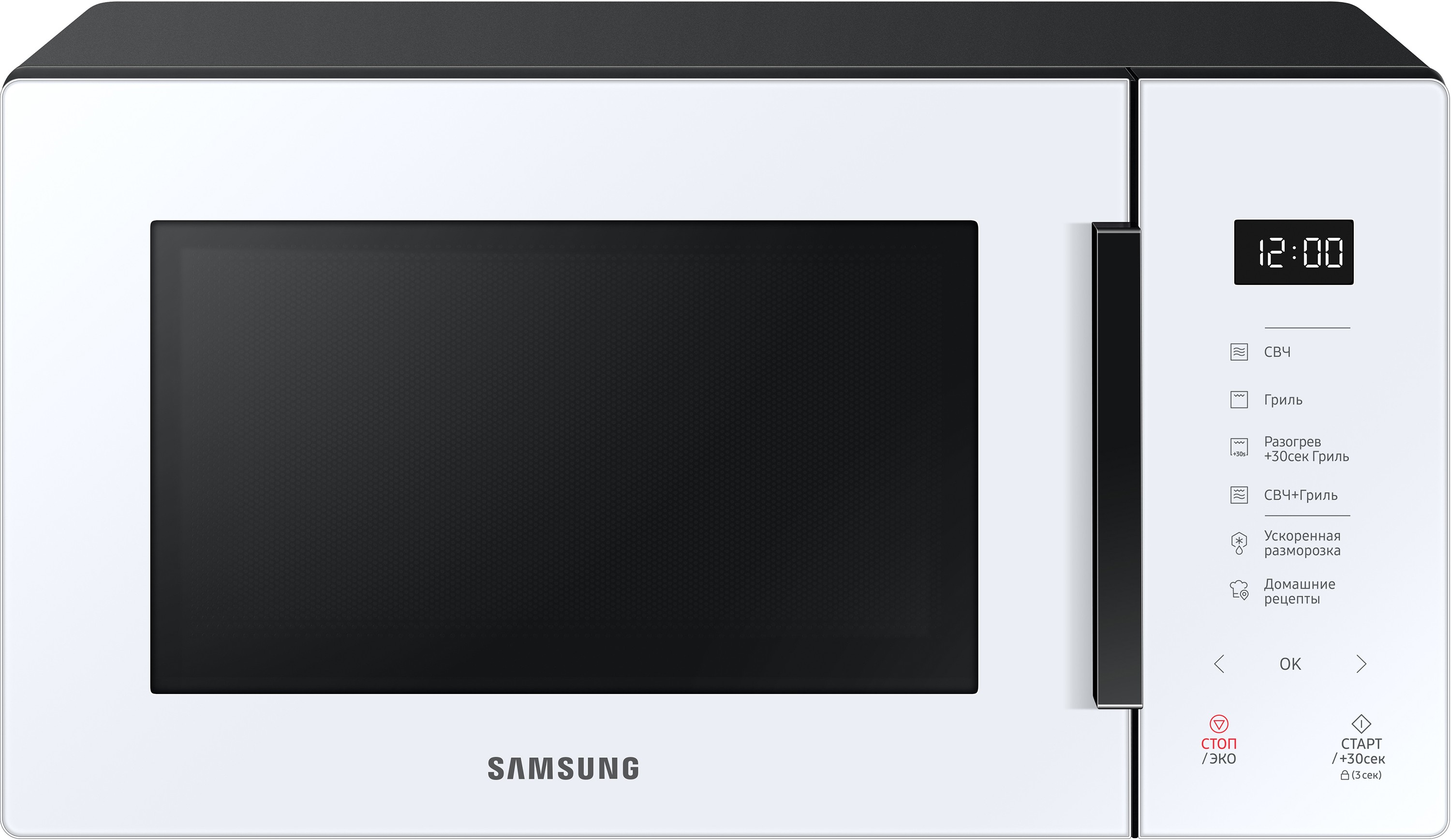 Микроволновая печь Samsung MG23T5018AW/BW в интернет-магазине, главное фото
