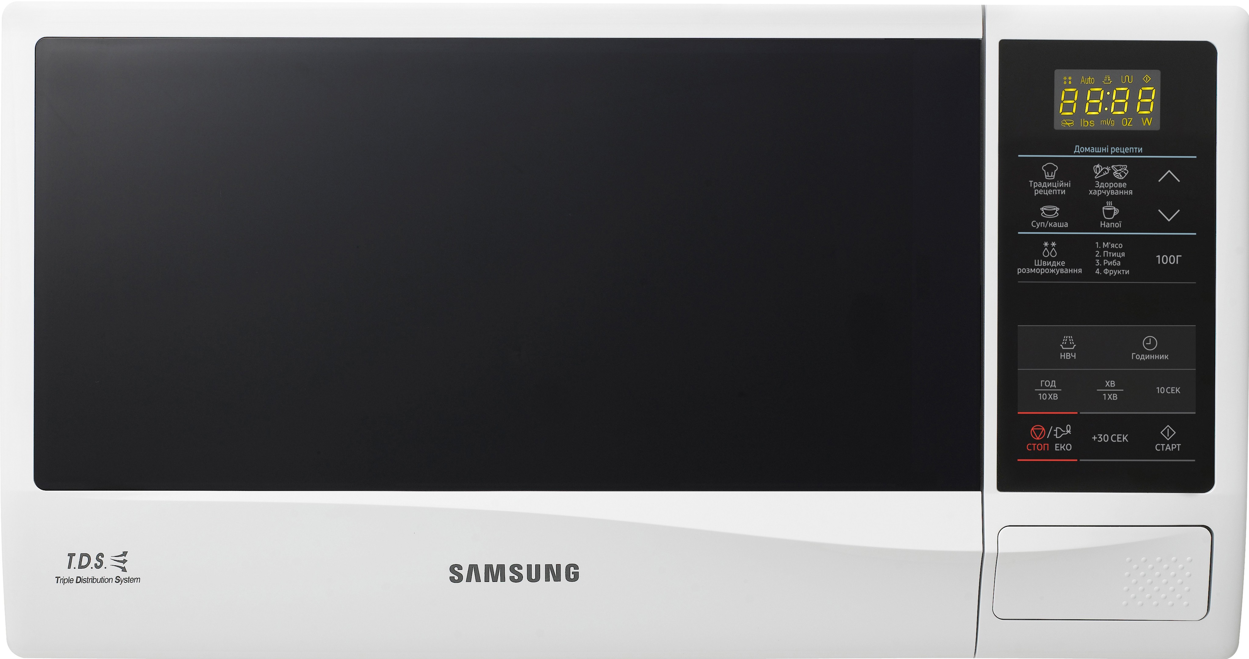 Мікрохвильова піч Samsung ME83KRW-2/BW в інтернет-магазині, головне фото
