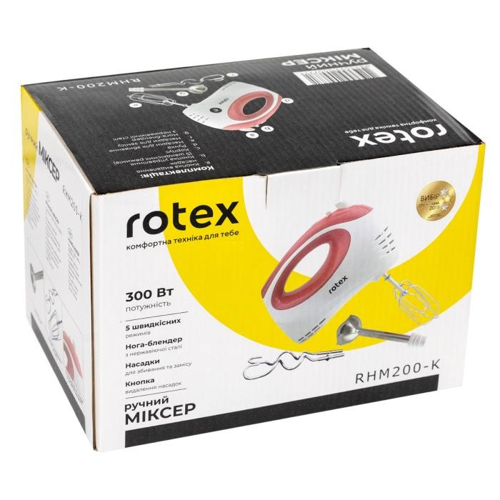 Міксер Rotex RHM200-K огляд - фото 8