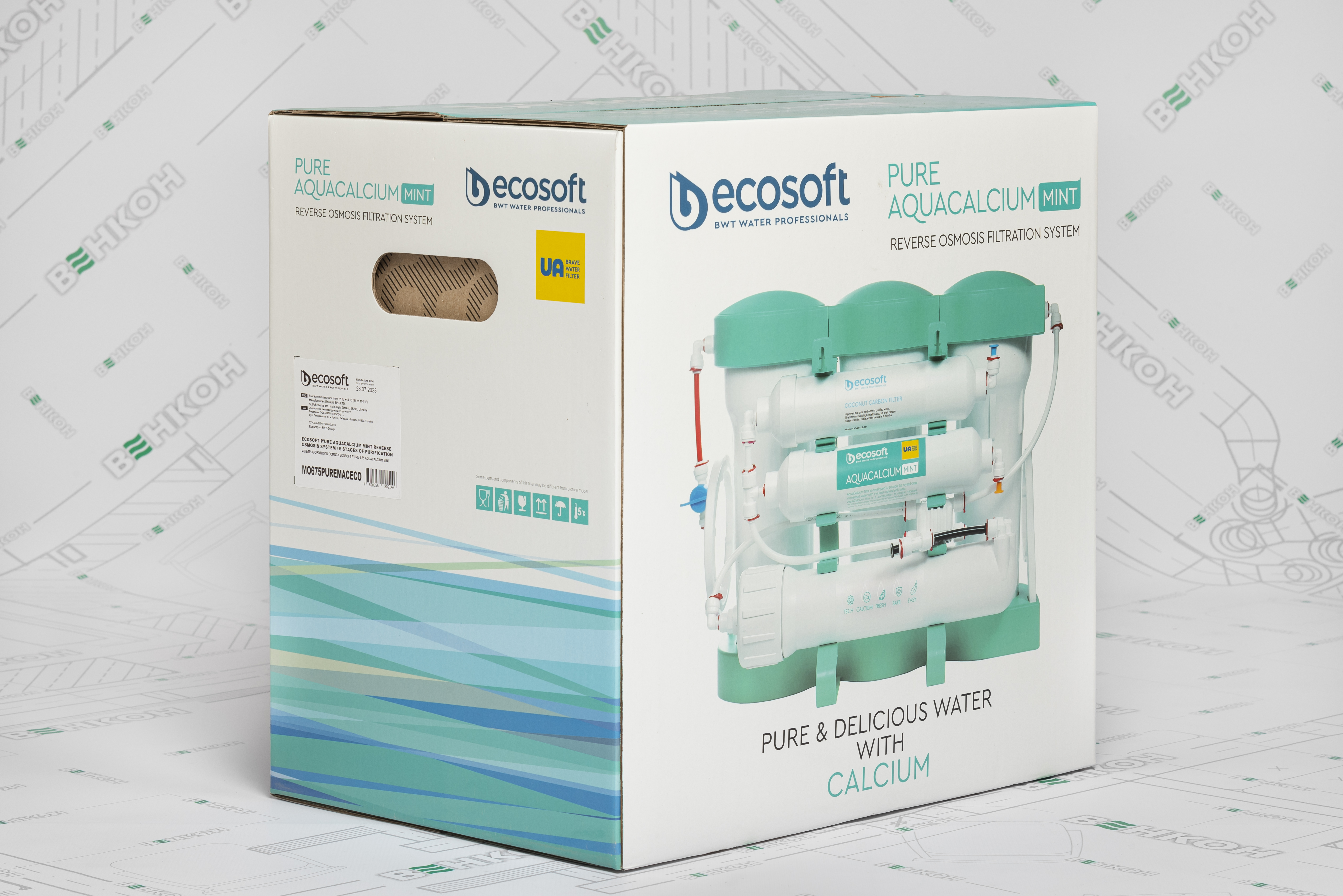 карточка товара Ecosoft Pure AquaCalcium Mint MO675PUREMACECO - фото 16