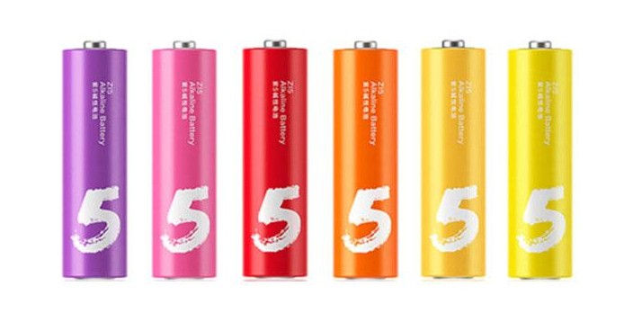 Батарейка ZMI ZI5 Rainbow AA batteries * 24 (Р30402) ціна 434 грн - фотографія 2