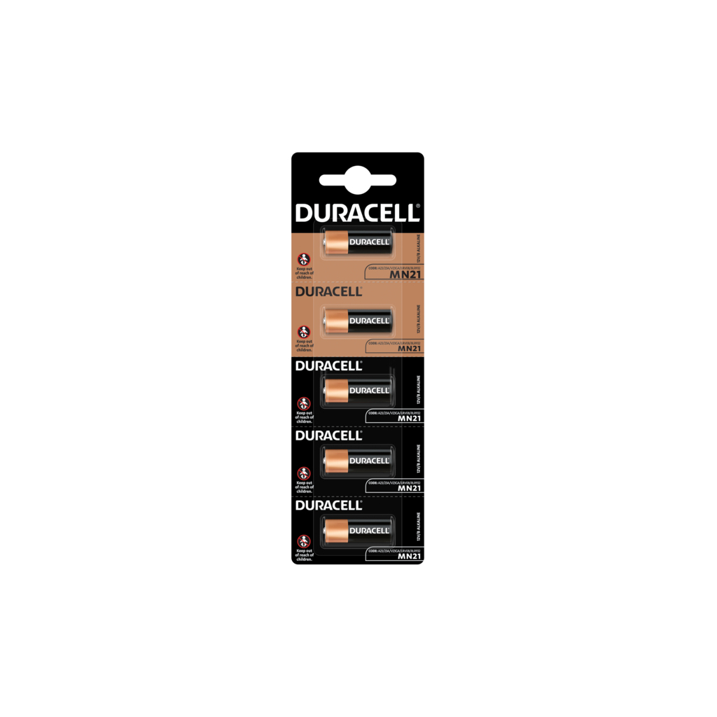 Батарейка Duracell MN21/A23 12V*5 (5008183) в інтернет-магазині, головне фото