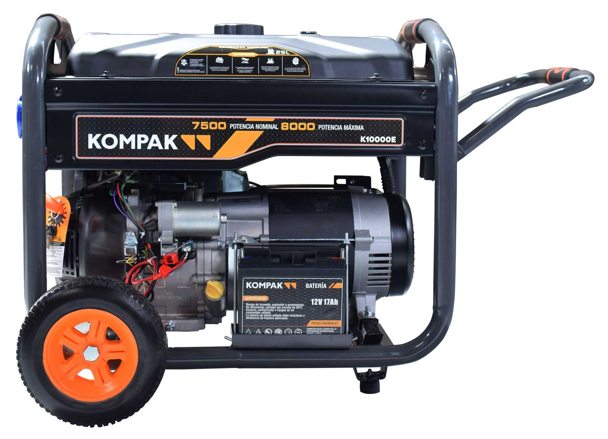 Характеристики генератор Kompak K10000E