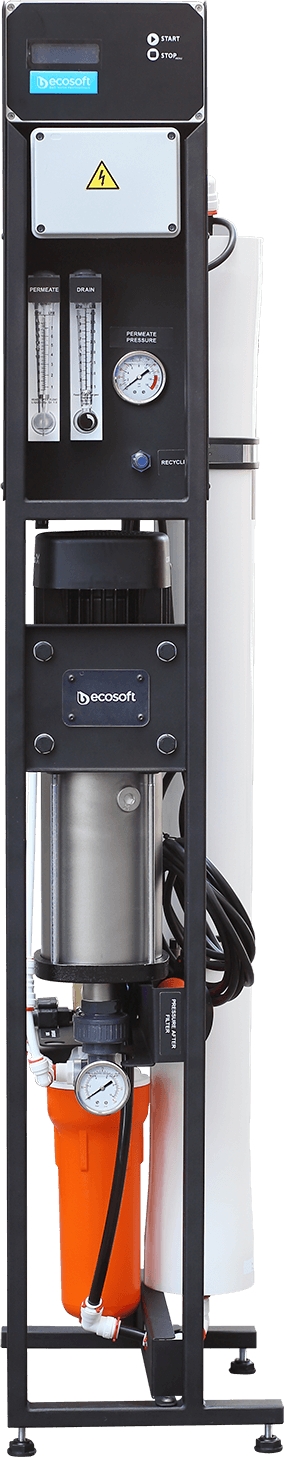 Цена коммерческая система обратного осмоса 4" Ecosoft MO5000 без мембраны (MO5000TP5) в Киеве