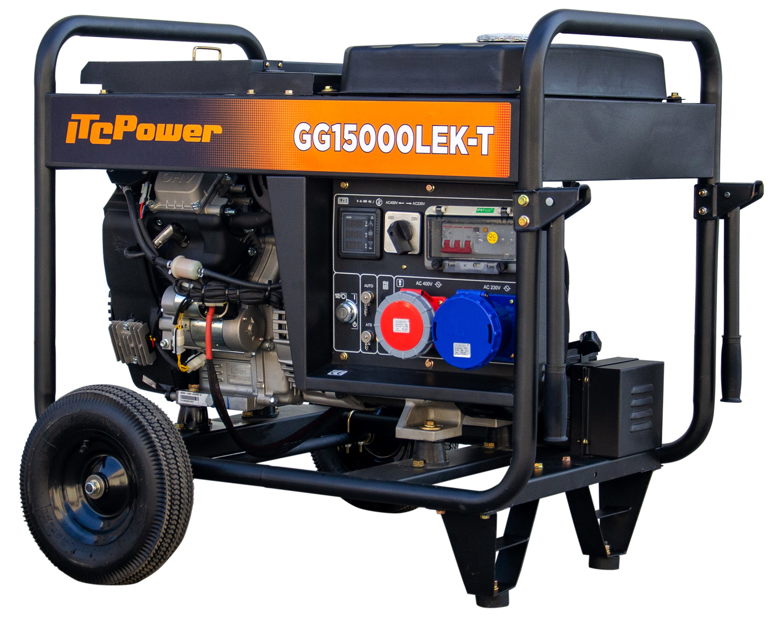 Генератор ITC Power GG15000LEK-T