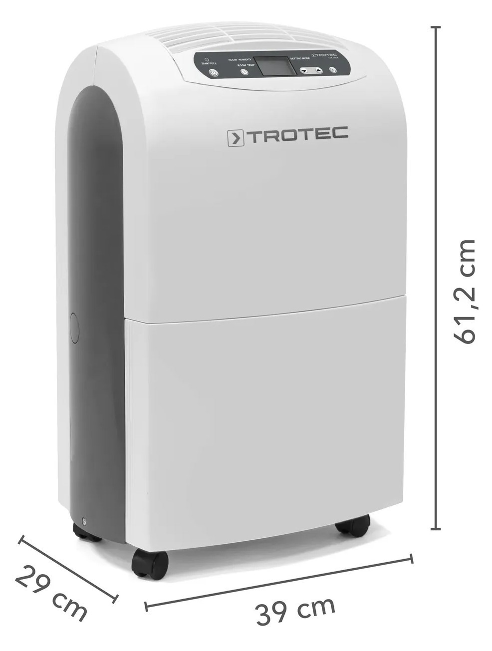Trotec TTK 100 E (1.120.001.005) Габаритные размеры