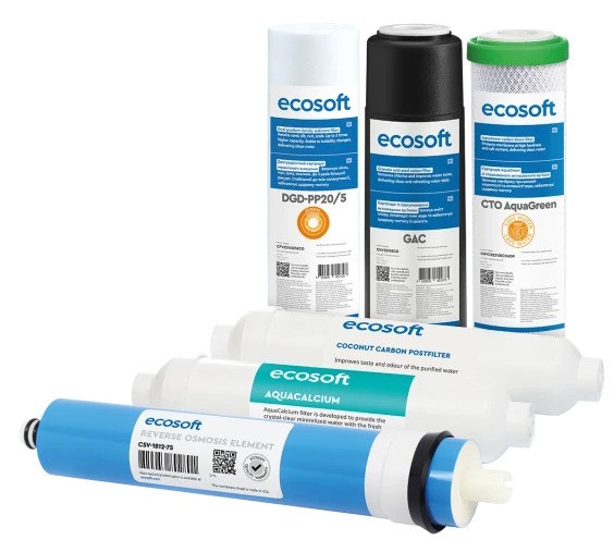 Комплект картриджей Ecosoft P’URE AquaCalcium Mint "12 мес" (CHV6PUREMAC) цена 3827 грн - фотография 2