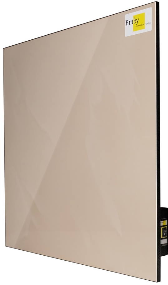 Керамічний обігрівач з терморегулятором бежевий Emby СНТ-500 (P500B20)