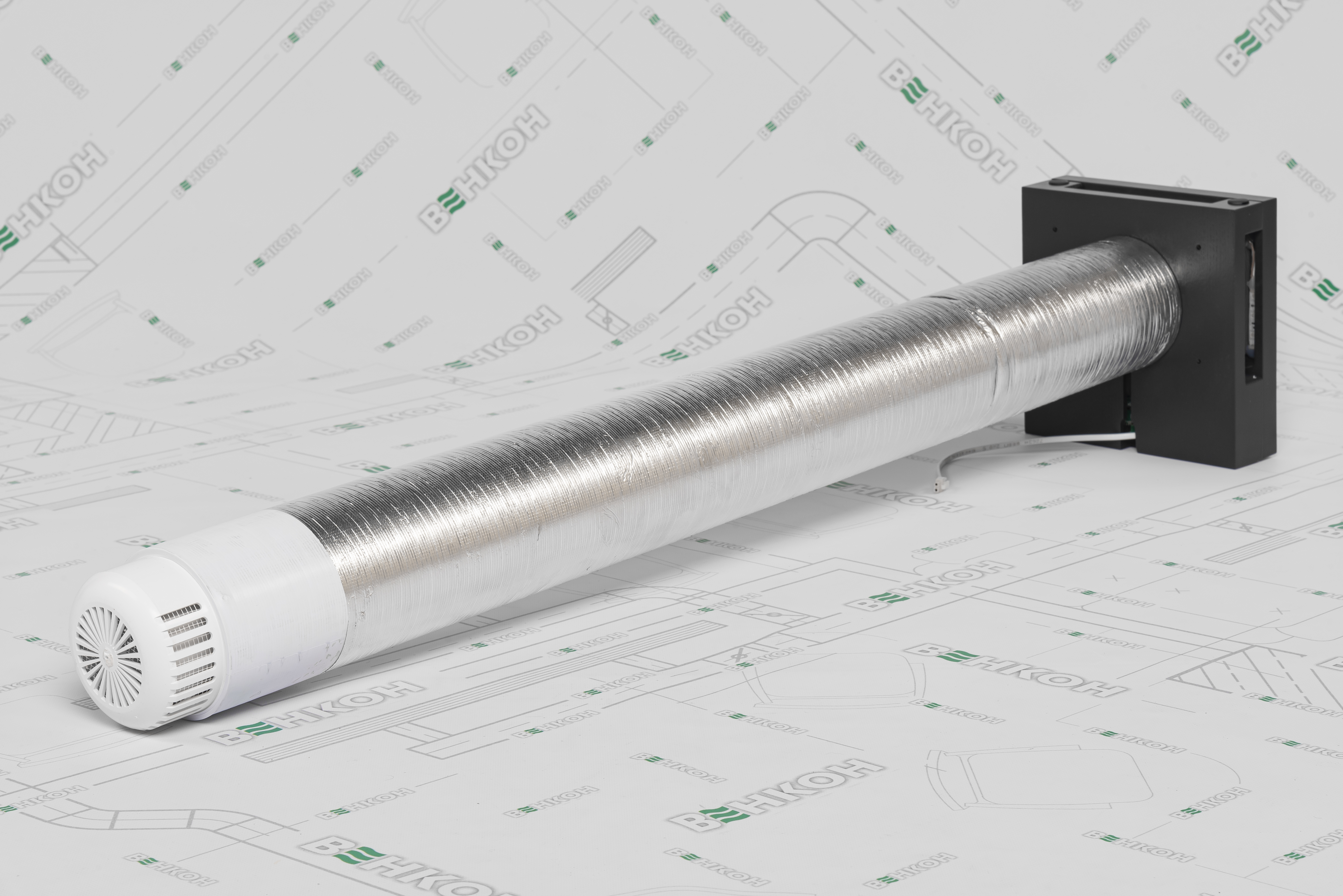 Рекуператор Climtec Quattro 100 Standard (Графітовий сірий) ціна 9020 грн - фотографія 2