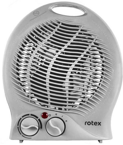 Тепловентилятор с терморегулятором Rotex RAS04-H Grey