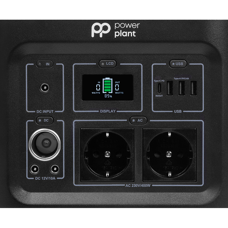 в продаже Портативная зарядная станция PowerPlant 403.2Wh, 112000mAh, 400W (PB930777) - фото 3