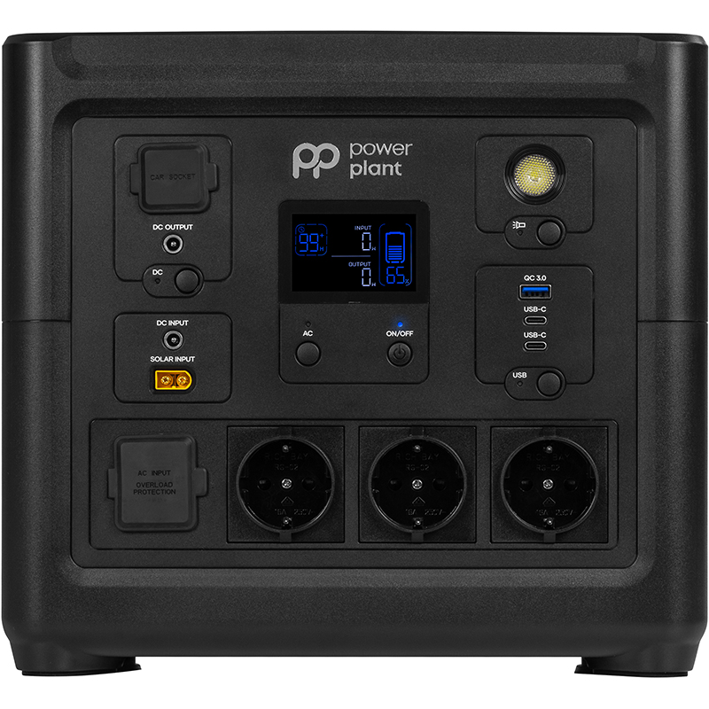 Портативна зарядна станція PowerPlant HS800 835.2Wh, 232000mAh, 1000W (PB930890)
