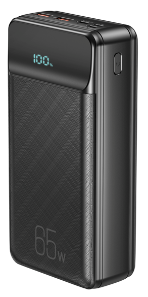 Повербанк XO PR201 - 30000 mAh PD65W for laptop Black в интернет-магазине, главное фото