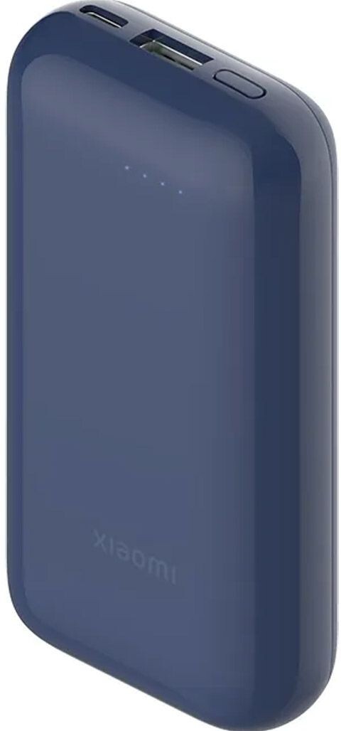 Повербанк Xiaomi 10000mAh Pocket Edition Pro 33W (BHR5785GL) Midnight Blue ціна 1499 грн - фотографія 2