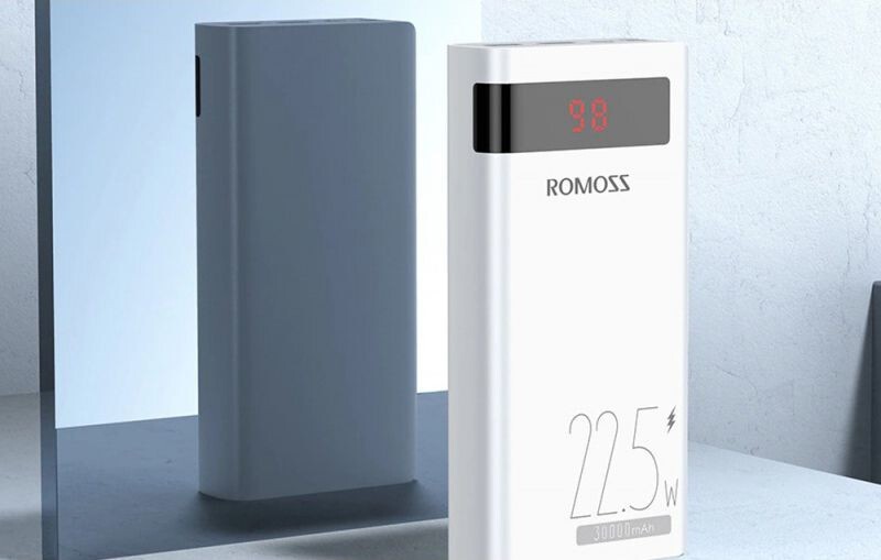 в продаже Повербанк Romoss 30000mAh 22,5WSense8PF(PHP30-852-1745H)White - фото 3