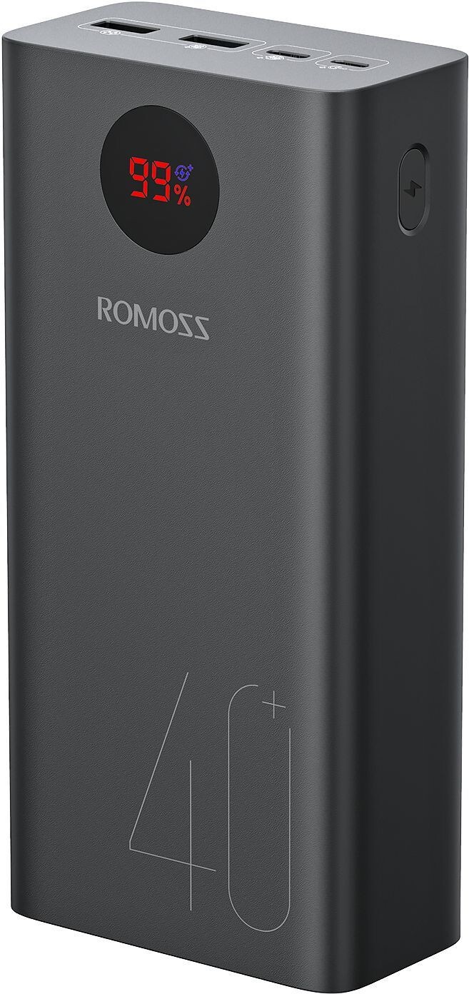 Повербанк Romoss 40000mAh 18WPEA40(PEA40-112-2A45) Black ціна 1499 грн - фотографія 2