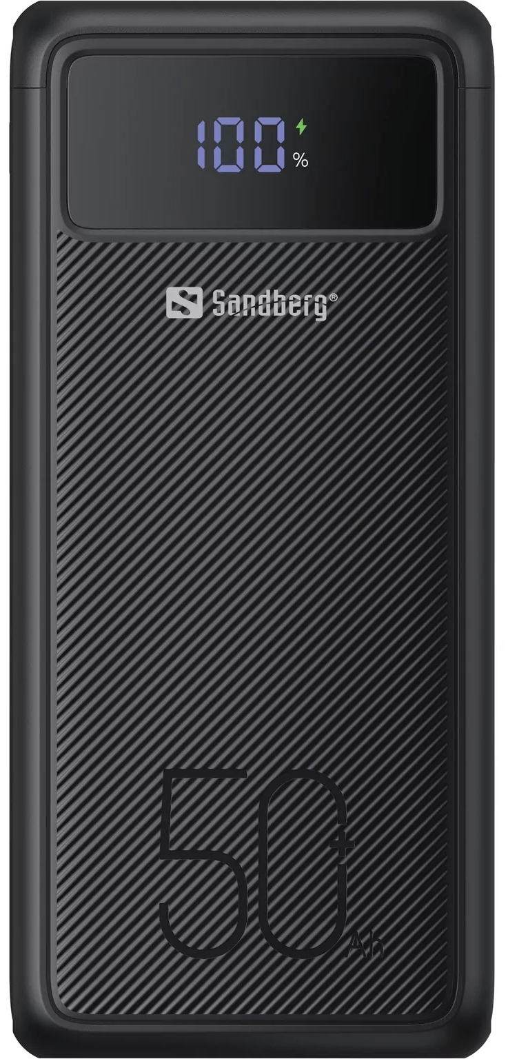Повербанк Sandberg PD 50000 mAh 130W PD, 3хUSB 3xType-C LED 2W (420-75) відгуки - зображення 5