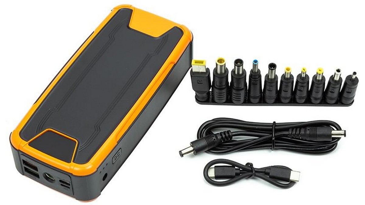 в продажу Повербанк PowerPlant 30000mAh, PD 65W, DC 12-19V, USB-C, 2xUSB-A, QC3.0 (PB930968) - фото 3