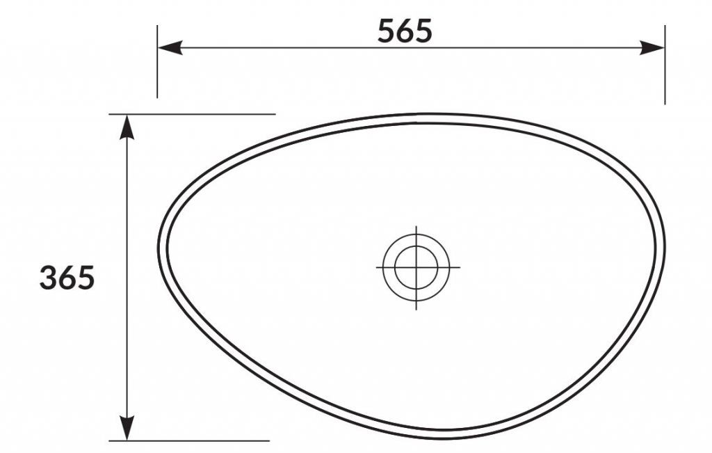 Cersanit Moduo 55 (K116-052) Габаритные размеры