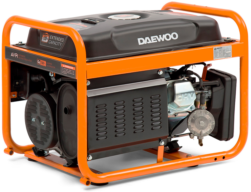 Характеристики генератор Daewoo GDA 3500DFE