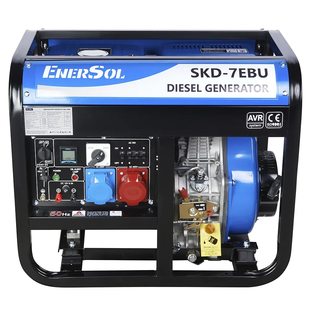 Генератор на 6 кВт EnerSol SKD-7EBU