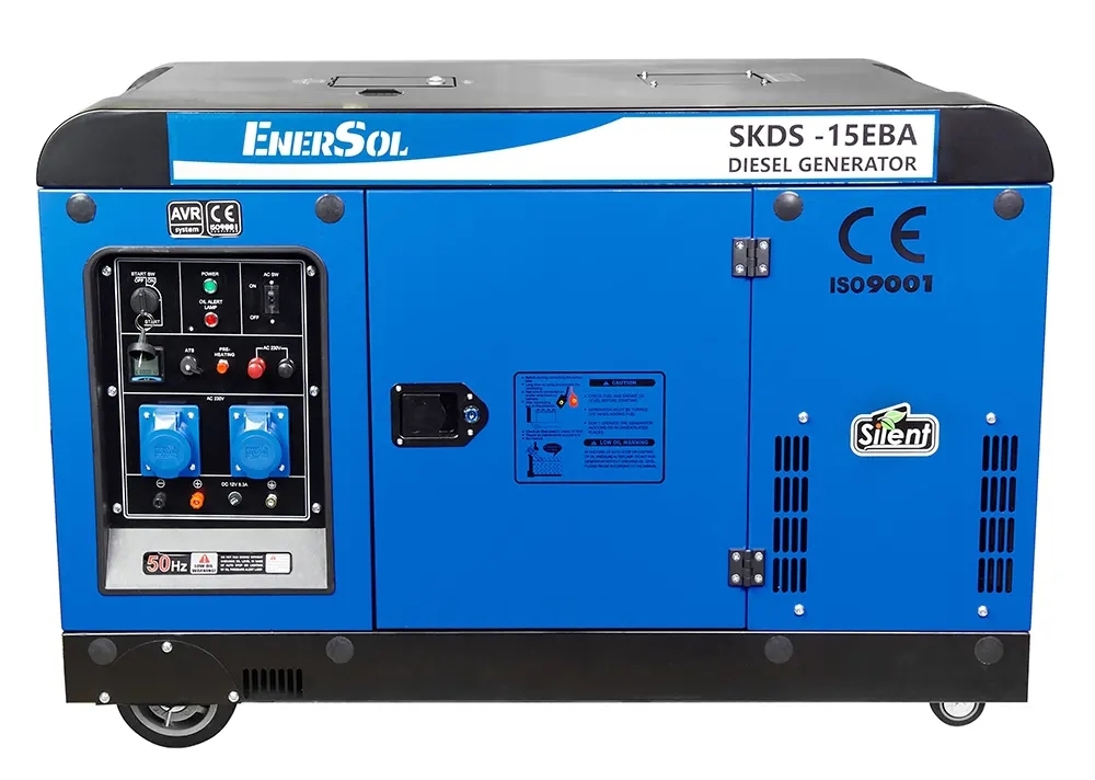 Дизельний генератор EnerSol SKDS-15EBA