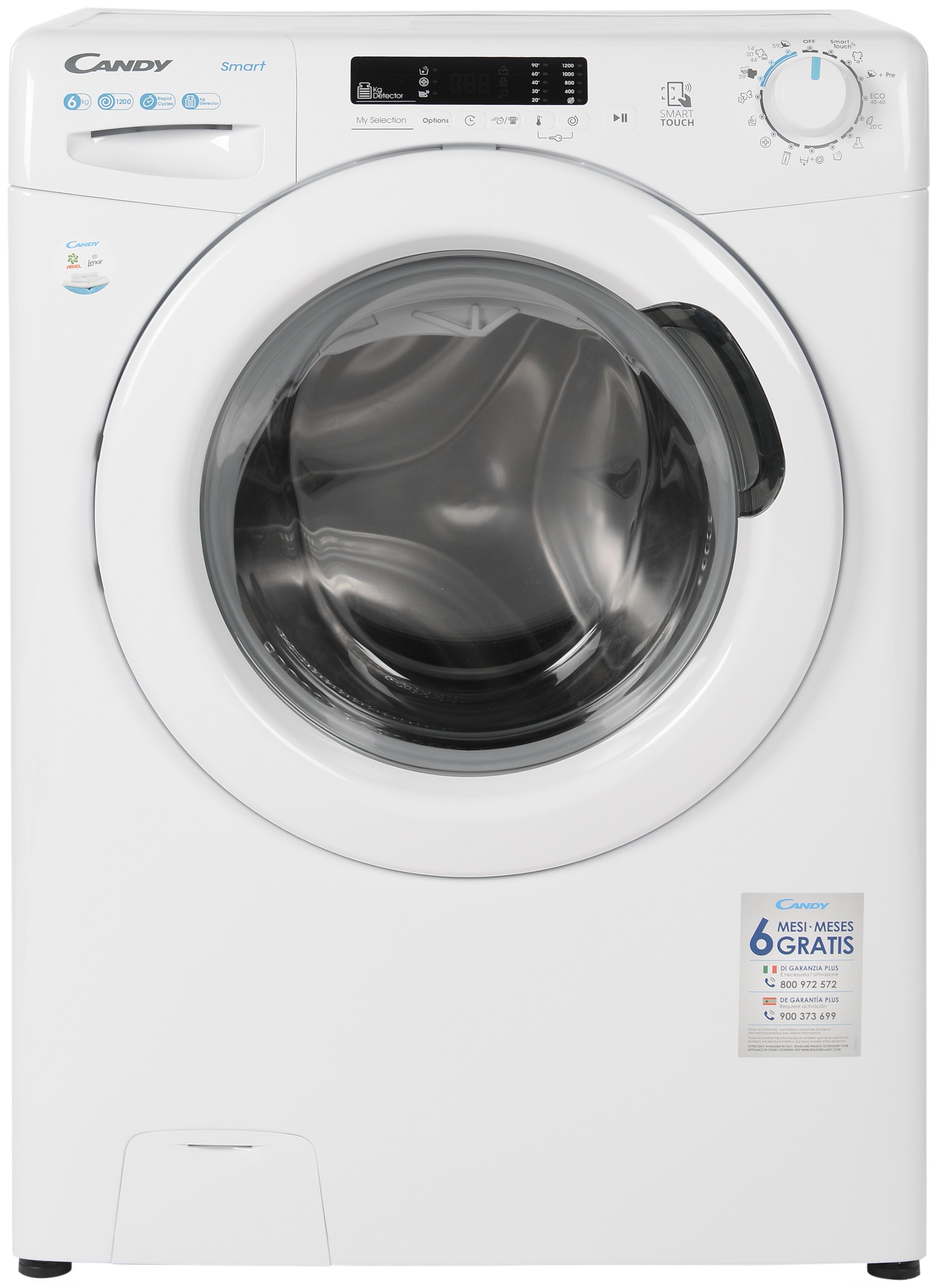 Характеристики пральна машина Candy CS4 1262DE/1-S