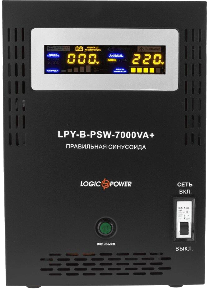 Комплект резервного питания LogicPower UPS B7000 + АКБ OPzS 15456W (19673) цена 173022.00 грн - фотография 2