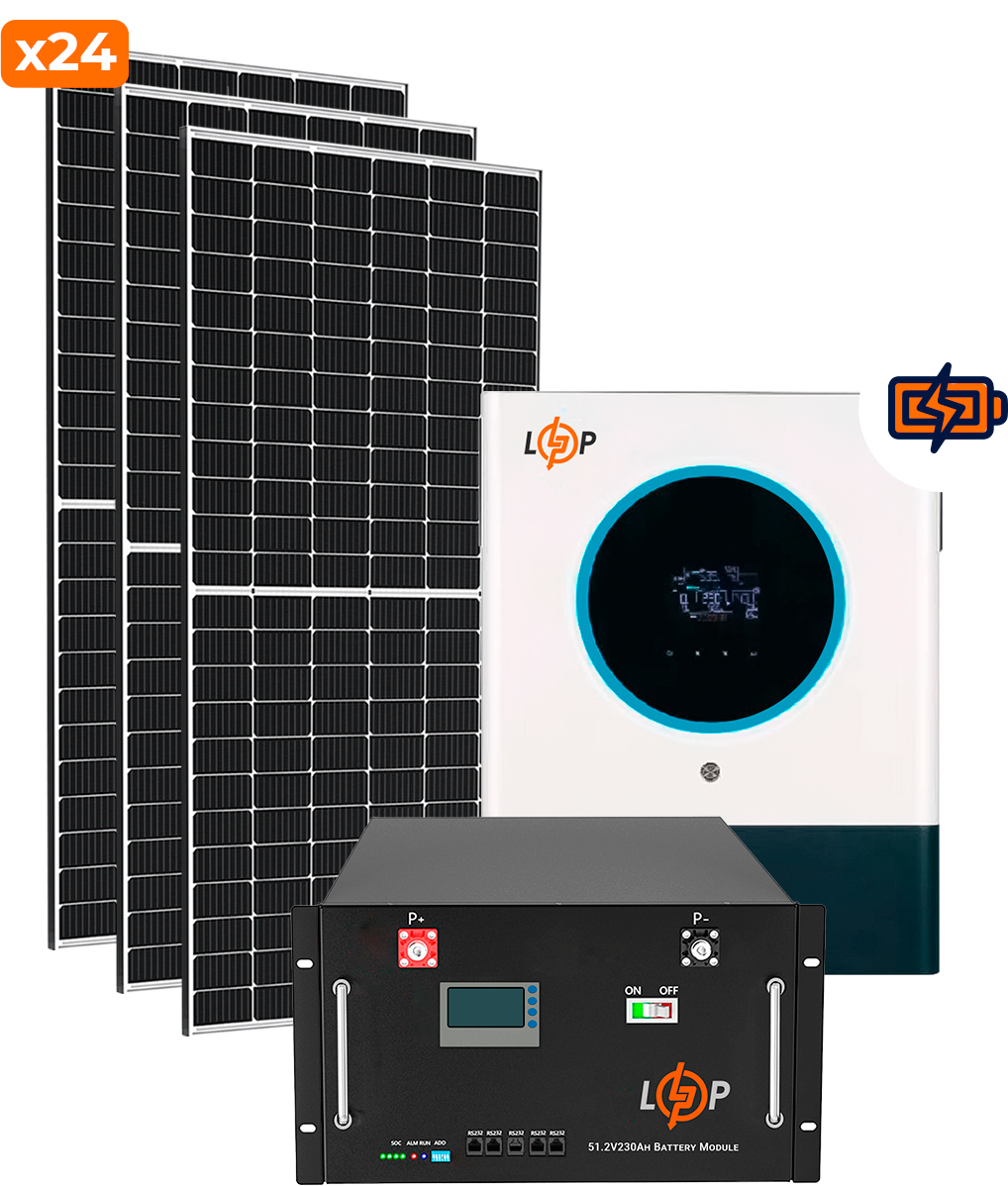 Система резервного питания LogicPower Премиум + 11kW АКБ 11kWh LiFePO4 230 Ah в интернет-магазине, главное фото