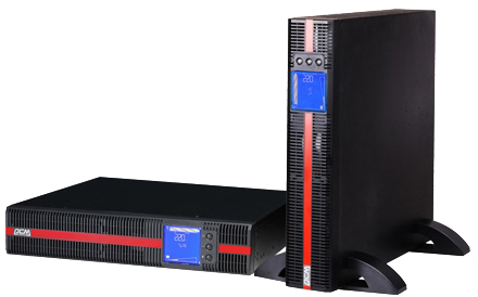 Джерело безперебійного живлення Powercom MRT-1500 IEC 1500VA PF=1 online RS232 USB 4 IEC LCD відгуки - зображення 5