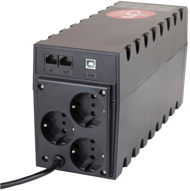 в продаже Источник бесперебойного питания Powercom RPT-1000AP Schuko 1000VA/600W line-interactive USB 3 Schuko - фото 3