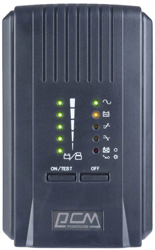 Powercom SPT-700-II LED 700VA/560W line-interactive USB  3+2 IEC