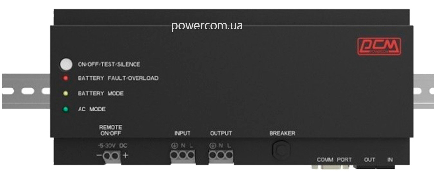 Джерело безперебійного живлення Powercom DRU-500, 300 Вт в інтернет-магазині, головне фото